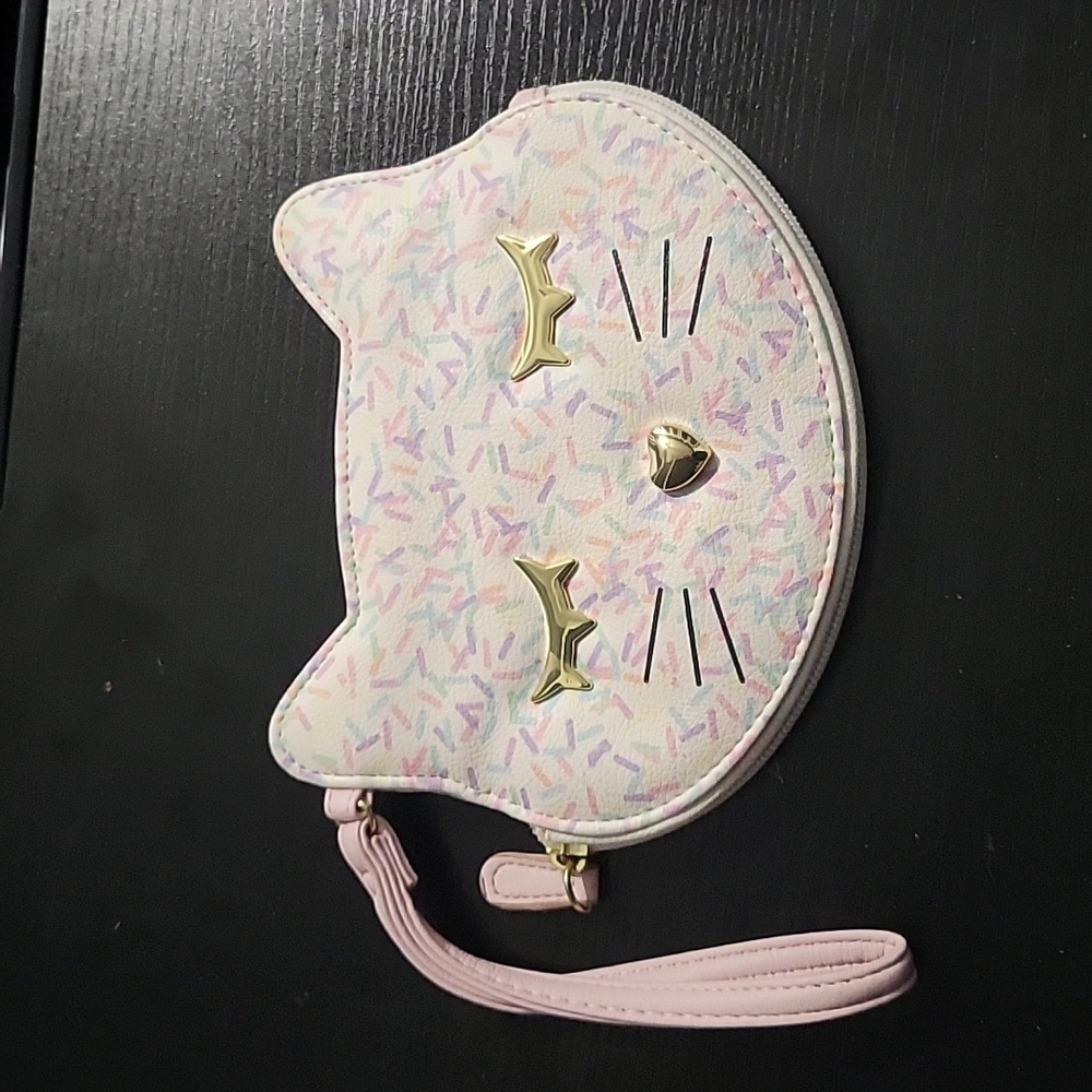 Betsey Johnson card holder wristlet